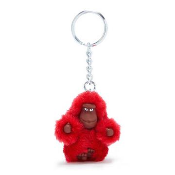 Kipling Sven Extra Small Classic Monkey Keychain Accessories Rød | DK 1961DF